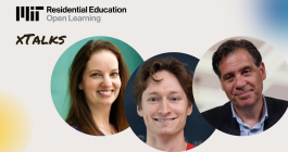 Headshots of Laura Frawley, Jon Bloom, Andreas Karatsolis