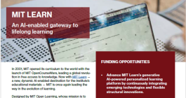 case for support of MIT Learn