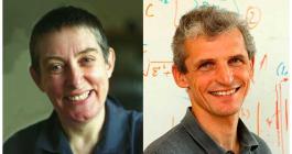 MIT professors Wolgang Ketterle and Lorna Gibson