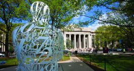 data science statue at MIT