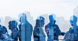 people communicating 