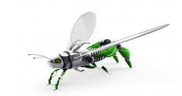 Small insect robot with wings