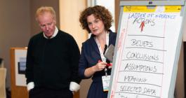 Dr. Peter Senge and Dr. Mette Boell