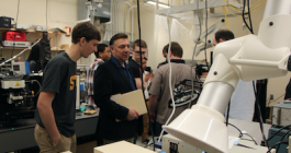 mit lab with students and professor 