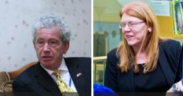 Timoth O'Shea and Prof. Eileen Scanton