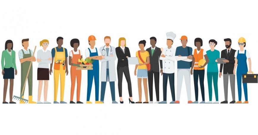 Recognizing laborers of past, present, and future