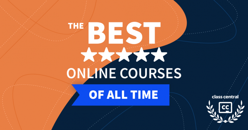 8 courses from MITx ranked among Class Central’s “Best of All Time” 2021 list