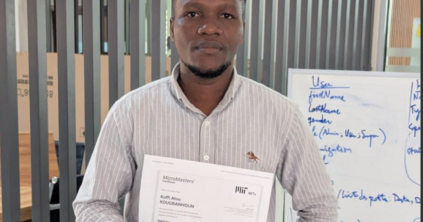 “This is my place, finally:” Atou Koffi Kougbanhoun on finding MITx MicroMasters