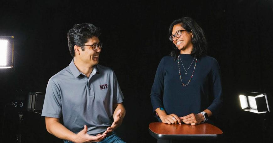 MIT bootcamp found and director laughing
