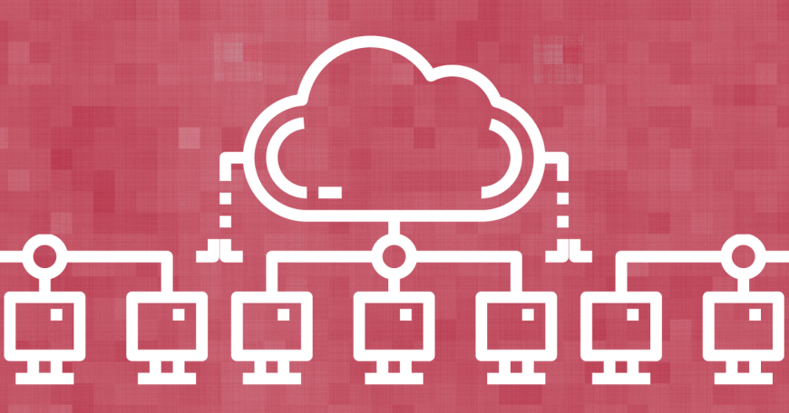 Illustration of a cloud connected to multiple computers. MIT Horizon logo and website at the bottom.