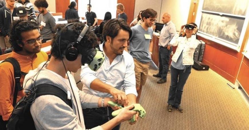people using vr