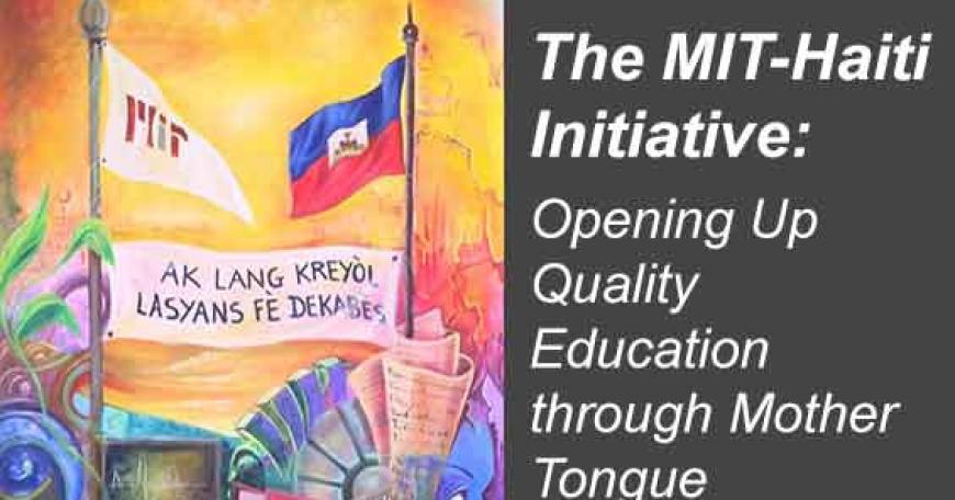 MIT-Haiti initiative banner