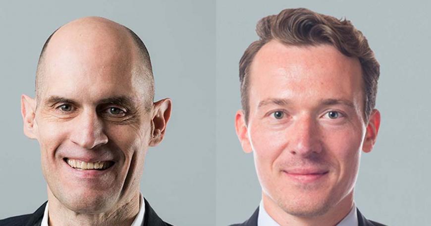 Professors John Core and Egor Matveyev