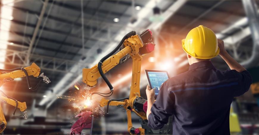 Engineer working