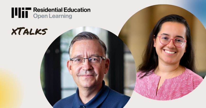 Headshot of Olivier L. de Weck and María Vázquez Sánchez