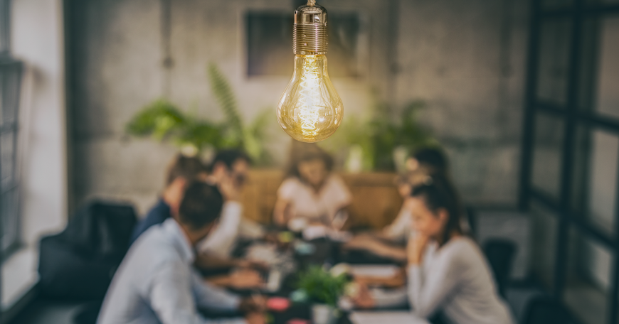 people gathering at a table