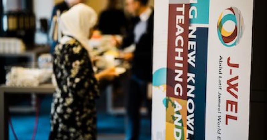 people at a conference 