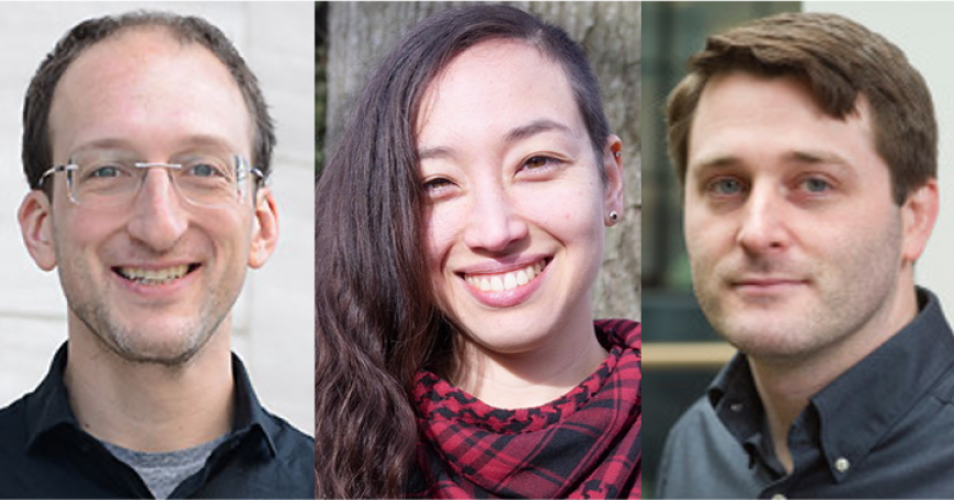 Headshots of Michael Short, Monika (Moni) Avello, and Sean Robinson