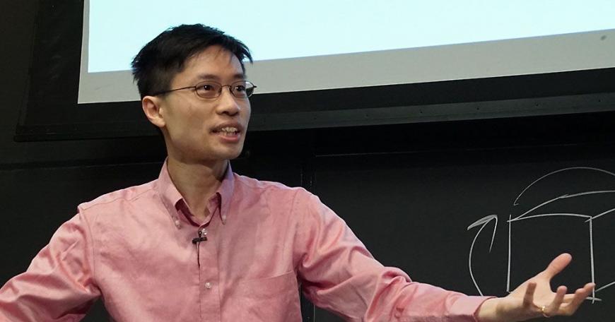 Keynote speaker Po-Shen Loh is a Carnegie Mellon University associate professor, founder of online education platform Expii, and coach of the U.S. International Math Olympiad Team.
