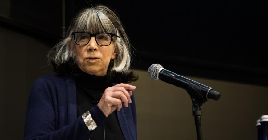 Professor Susan Silbey provided a rousing defense of the humanities during her lightning talk at the 2019 MacVicar Day symposium.