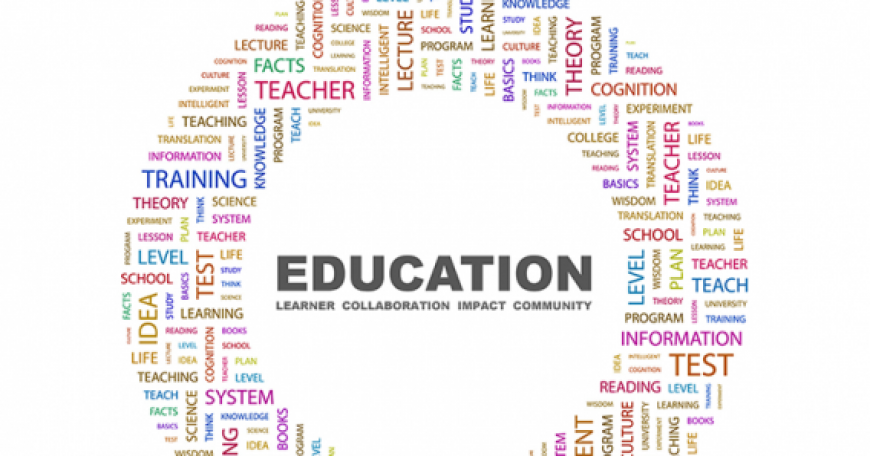 Education word block