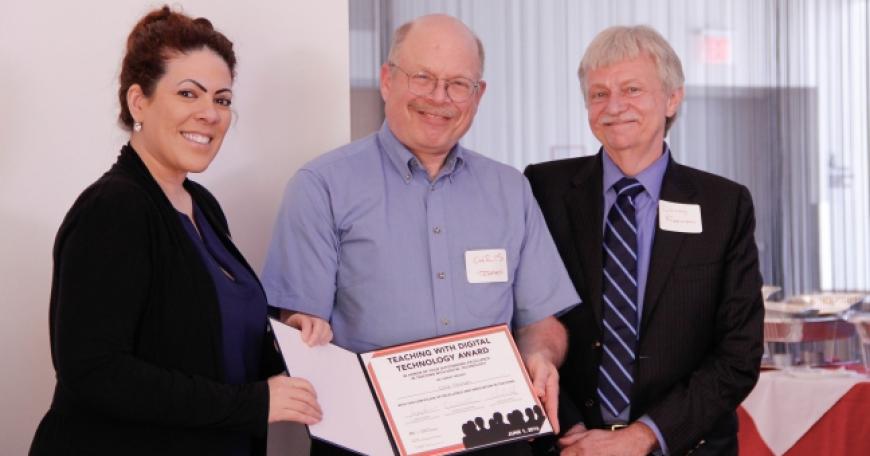 MIT faculty receiving award for teaching with digital technology 