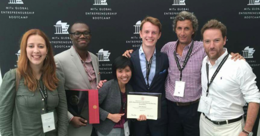 Conquierx Team at MIT Global Entrepreneurship Bootcamp