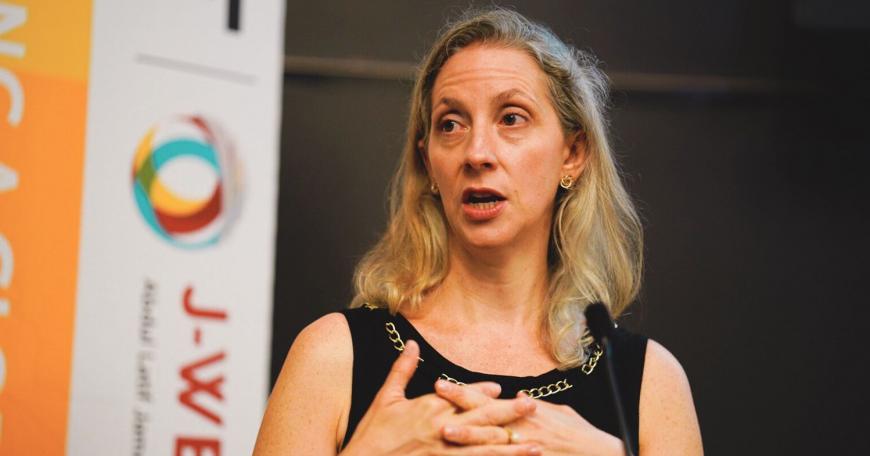 At the 2019 LINC conference, keynote speaker Rebecca Winthrop, director of the Center for Universal Education and a senior fellow at the Brookings Institution, talked about innovations that aim to scale education to ensure that all young people across the globe develop the skills needed for a fast-changing world.