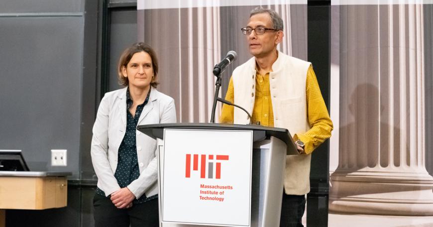 MIT's Duflo Banerjee, Nobel Prize Winner