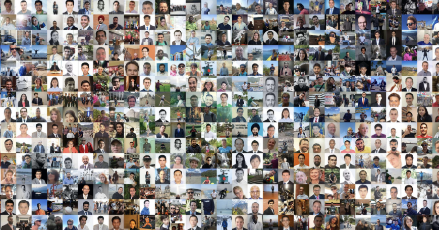 Mosaic of MITx MicroMasters learners from the Program in Supply Chain Management. New program graduates bring the total number of credential-holders to 2,243 from 115 countries.