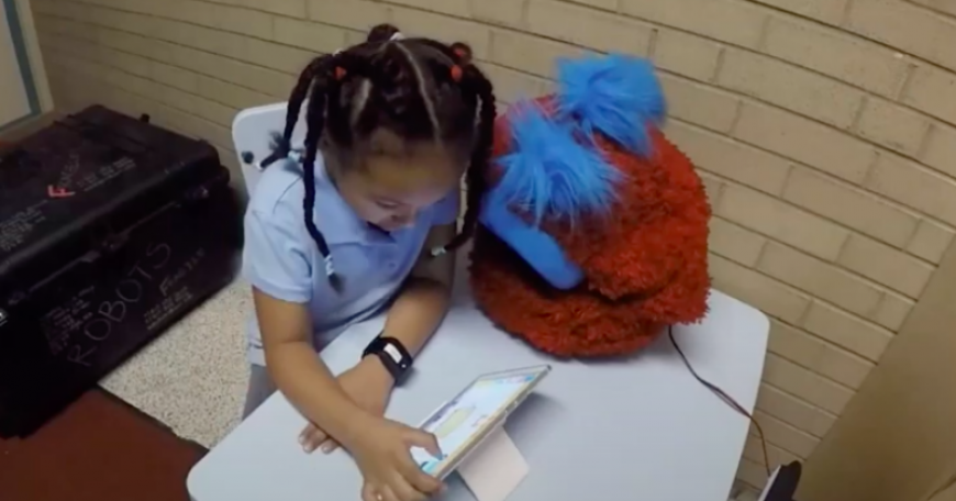 During an Open Learning Talks event on artificial intelligence education, Cynthia Breazeal shared a video of a research study on personalized learning companions for early childhood. 