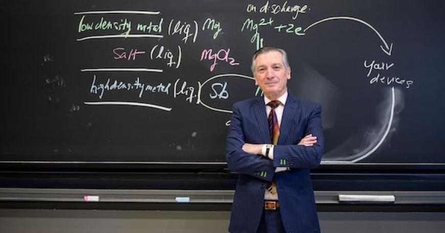 Donald Sadoway is retiring after more than four decades at MIT.