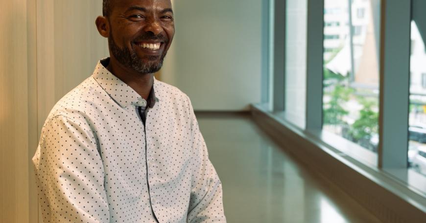 Saeed Miganeh wants to dig deeper into understanding and answering developing African countries’ political economy questions. “Africa is the new battleground for fighting global poverty in the 21st century,” he says.