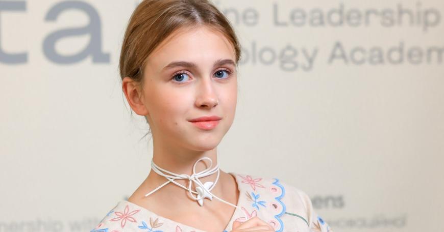 “We're enabling thousands of Ukrainians to build skills that will be essential for the country's eventual reconstruction," says Sofiia Lipkevych, a Ukrainian high school senior who worked on a browser extension that translates YouTube videos of MIT lectures into Ukrainian in real-time.
