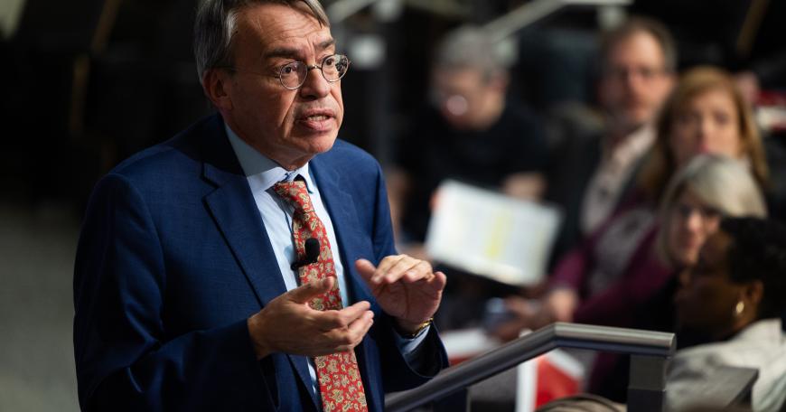 “It is a privilege, in my opinion, to work with exceptional young people like the ones we have at MIT, in ability and character and aspiration,” says Dimitris Bertsimas.