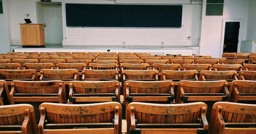 empty classroom