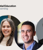 Headshots of Meredith Davies, Zachary Cordero, Paul Mende