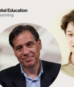 Headshots of Andreas Karatsolis and Jungwoo Chun