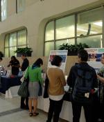 International participants in J-WEL’s October 2017 inaugural J-WEL Week learn about educational innovations at MIT during the Learning Everywhere Project Showcase.