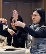 Members of the pK-12 Collaborative experience hands-on learning approaches during the March 2018 J-WEL Week.