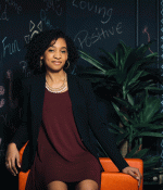 Senior Nikayah Etienne is majoring in mechanical engineering with a concentration in education. Her aim is to identify ways to merge the two.