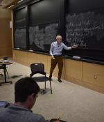 Gil Strang teaches 18.06 (Matrix Methods in Data Analysis, Signal Processing, and Machine Learning). OCW will soon post 34 videos to 18.065, and he recently released "Linear Algebra and Learning from Data," his 12th textbook.