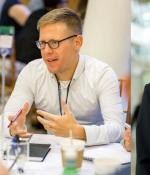 “Academic training rarely covers the importance of engaging with policymakers or provides the tools necessary to do so effectively,” says Dan Pomeroy (left), PL@CIS managing director and senior policy adviser. Chappel Lawson is on the right.