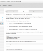 screenshot from an edX course