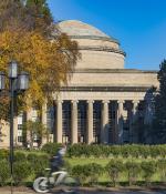 MIT dome in the fall