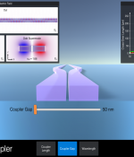 Interactive training simulations use 3D virtual environments to create a playground for photonics experimentation.