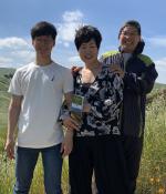Kyle with his parents