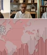 Course faculty (left to right): Teaching Assistant Lena Afeyan, Professor Facundo Batista, and Professor Richard Young