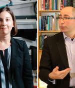 Julie Shah (left) and David Kaiser are the associate deans of social and ethical responsibilities of computing in the MIT Schwarzman College of Computing.