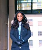 Rachel Myers, one of the first participants in DMSE's MICRO internship program, also came to the MIT campus for the Quantitative Methods Workshop in January. 